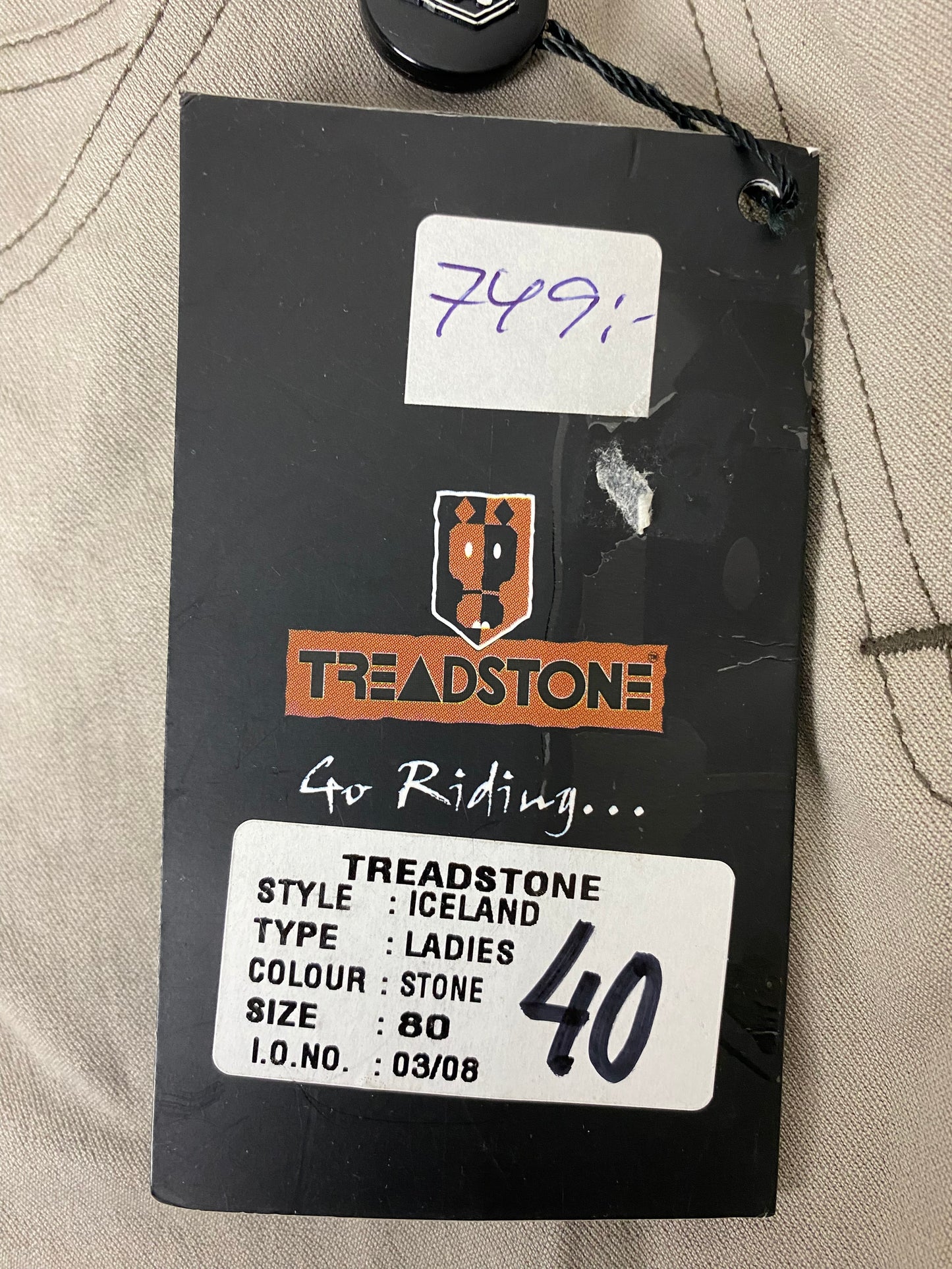Riding breeches | 40 | Treadstone Iceland