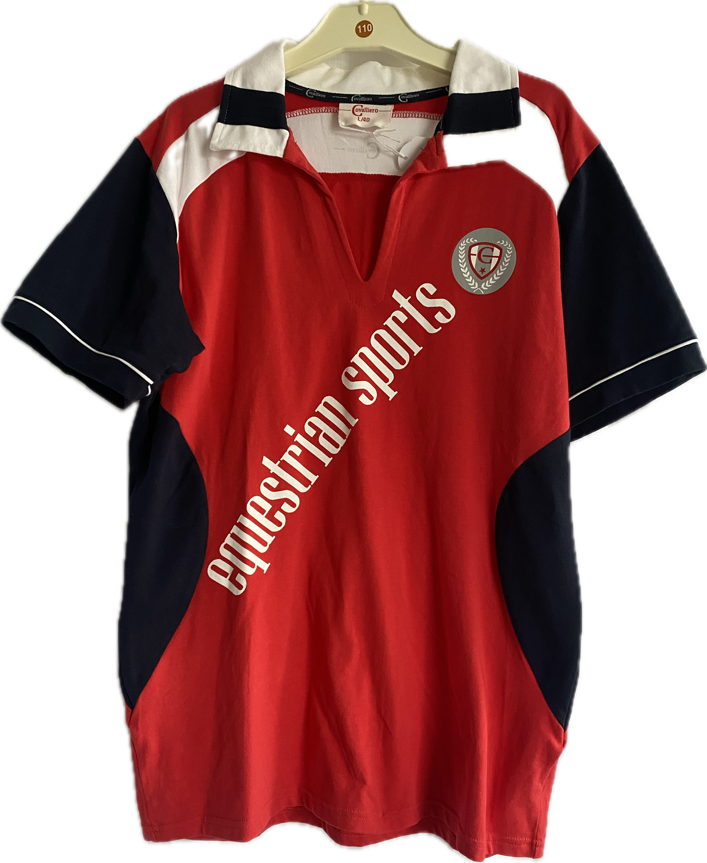 Top/ Short sleeve polo shirt | 40 | Covalliero