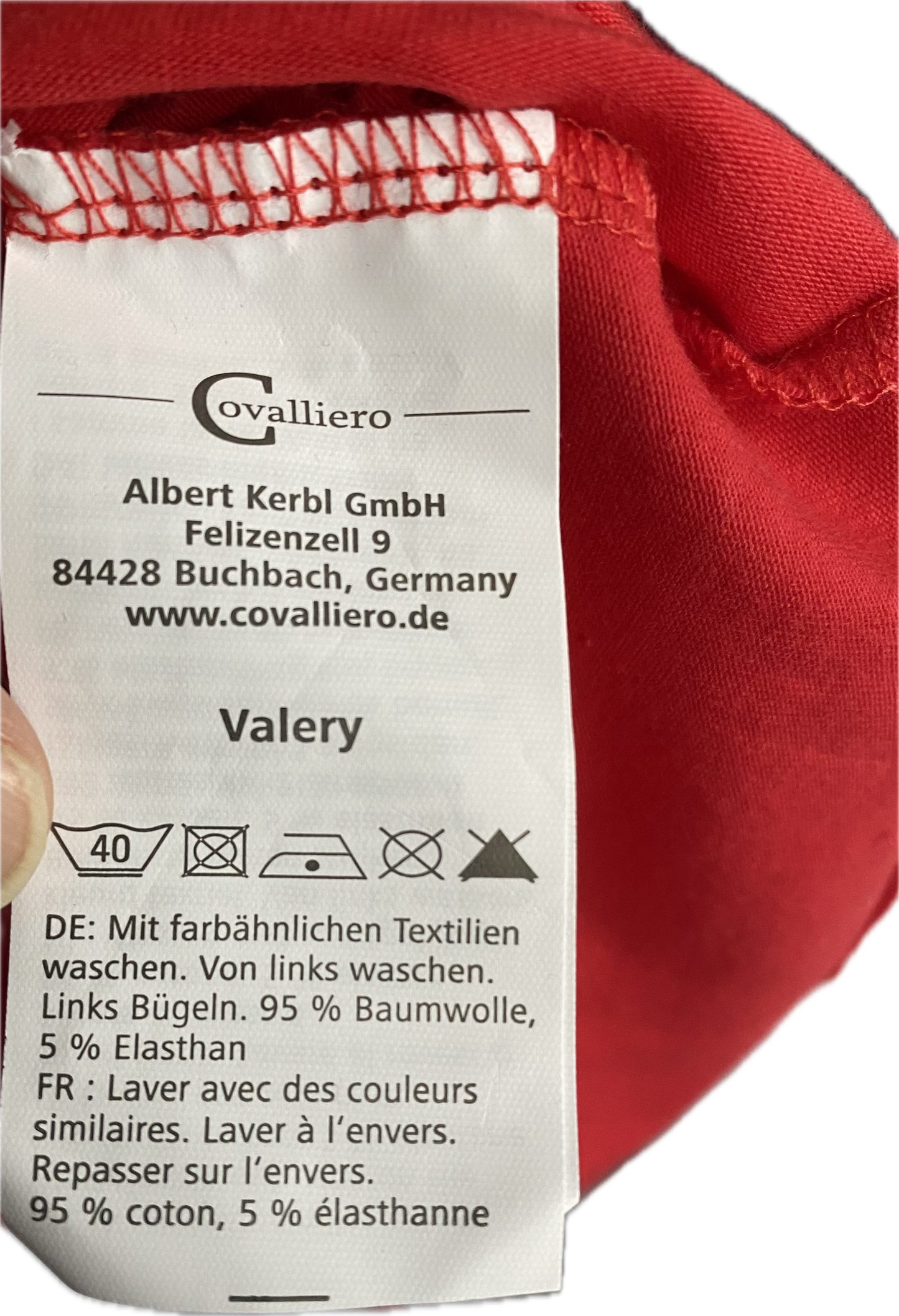 Top/ Short sleeve polo shirt | 40 | Covalliero