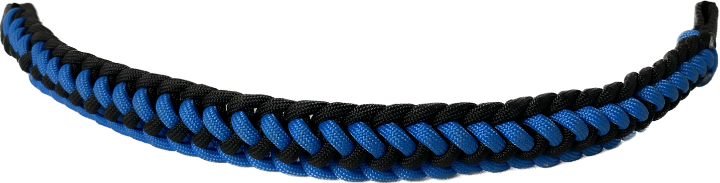 Braided paracord headband