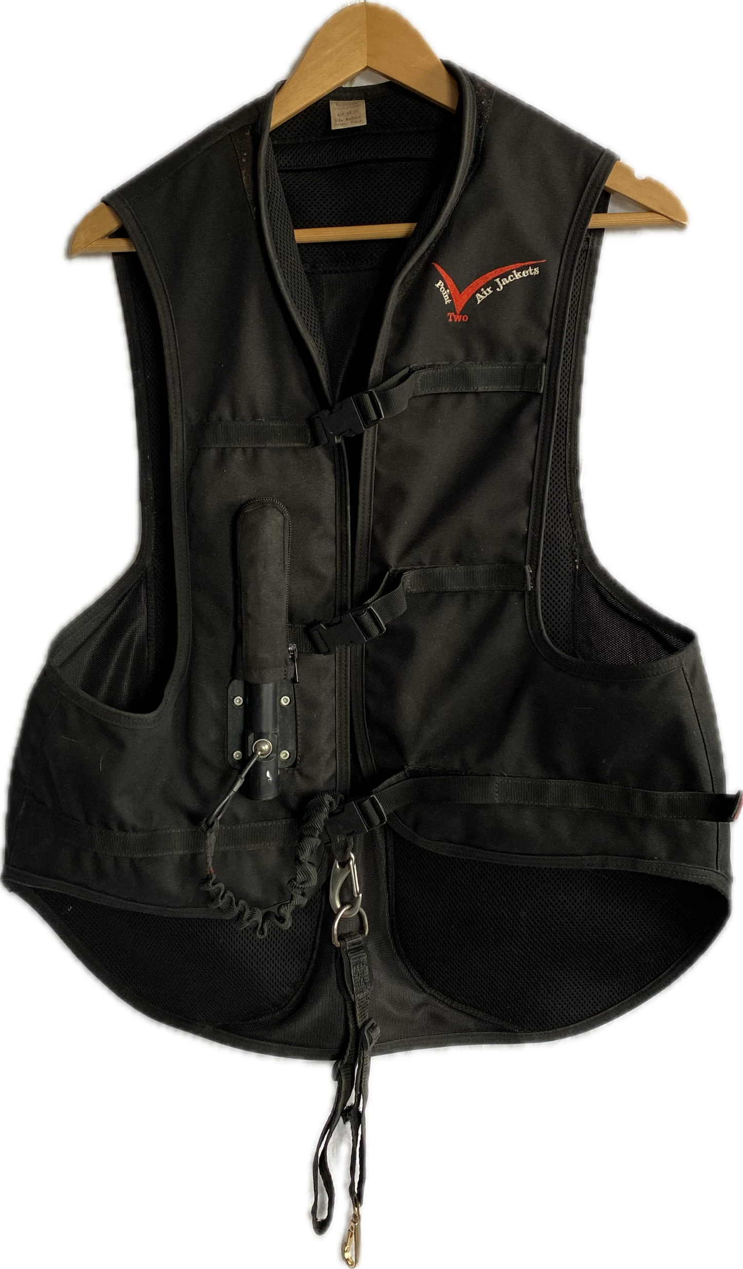 Safety vest with carbon dioxide cartridge | JacketPoint Two Air