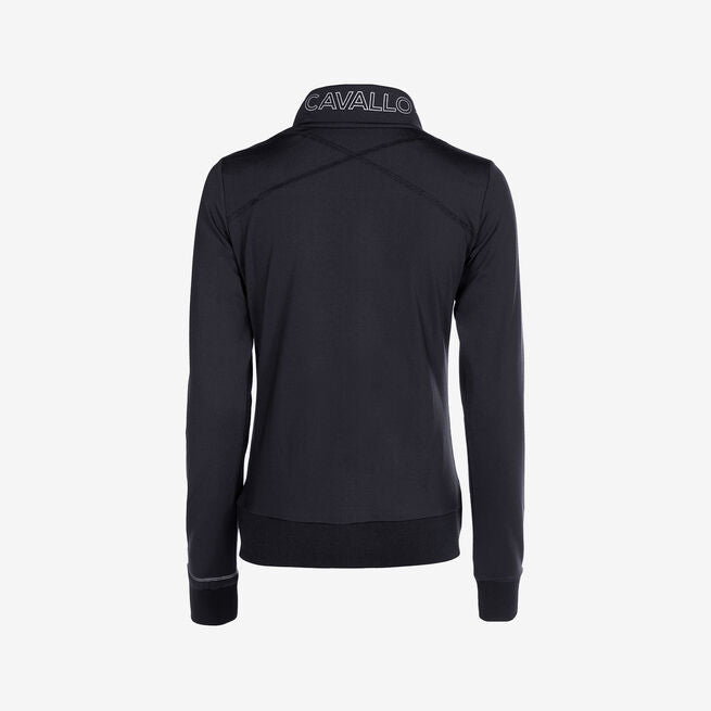 Functional zip sweater | Cavallo Biona