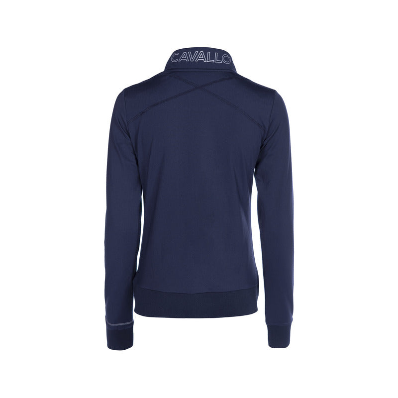 Functional zip sweater | Cavallo Biona