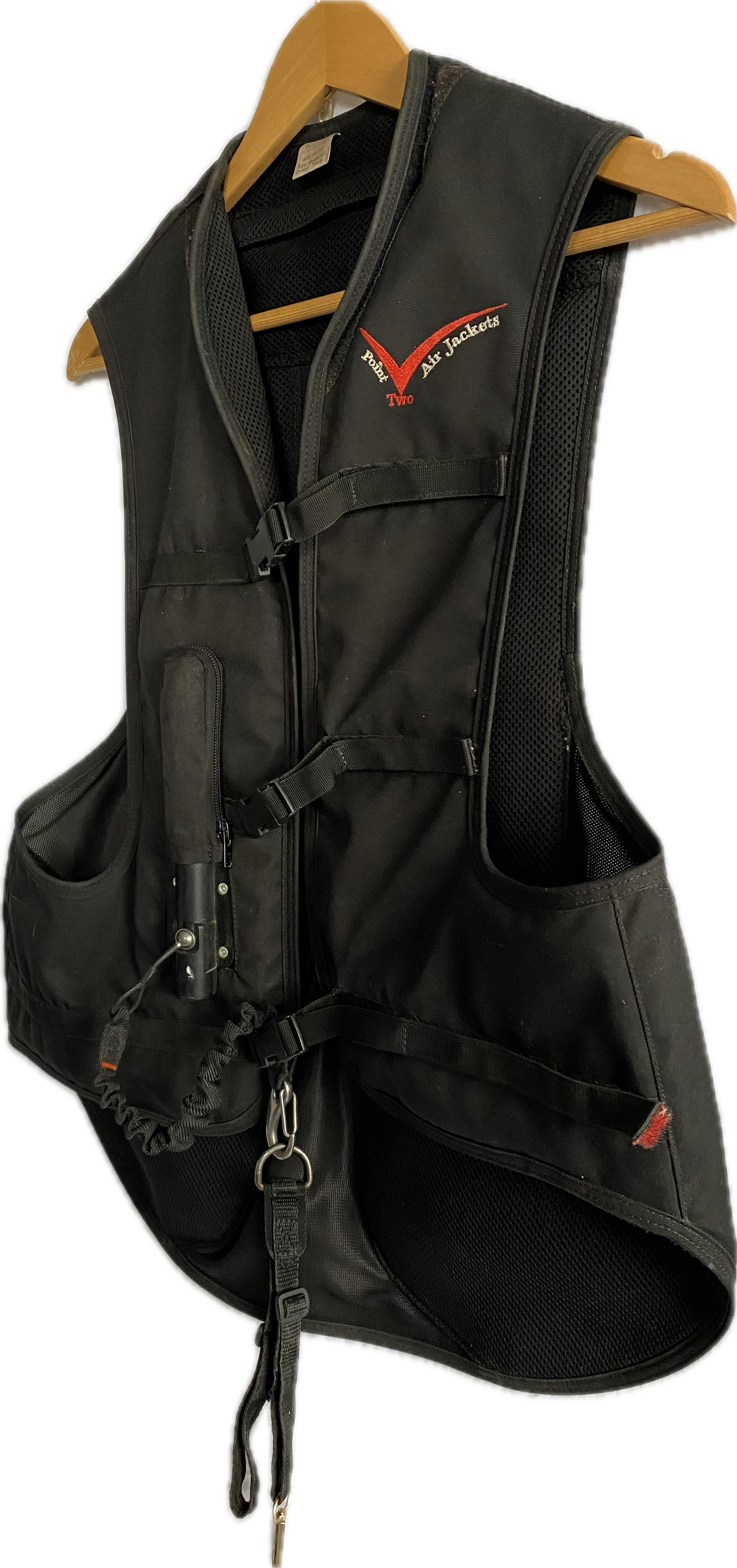 Safety vest with carbon dioxide cartridge | JacketPoint Two Air