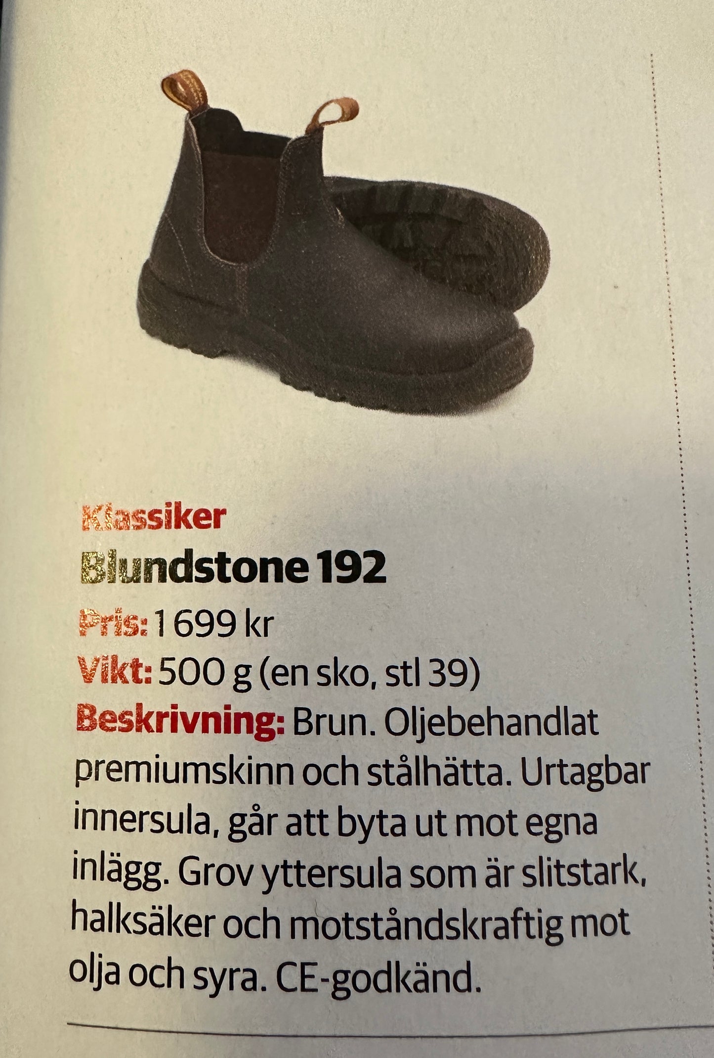 Riding Shoe Jodhpurs | 37 | Blundstone