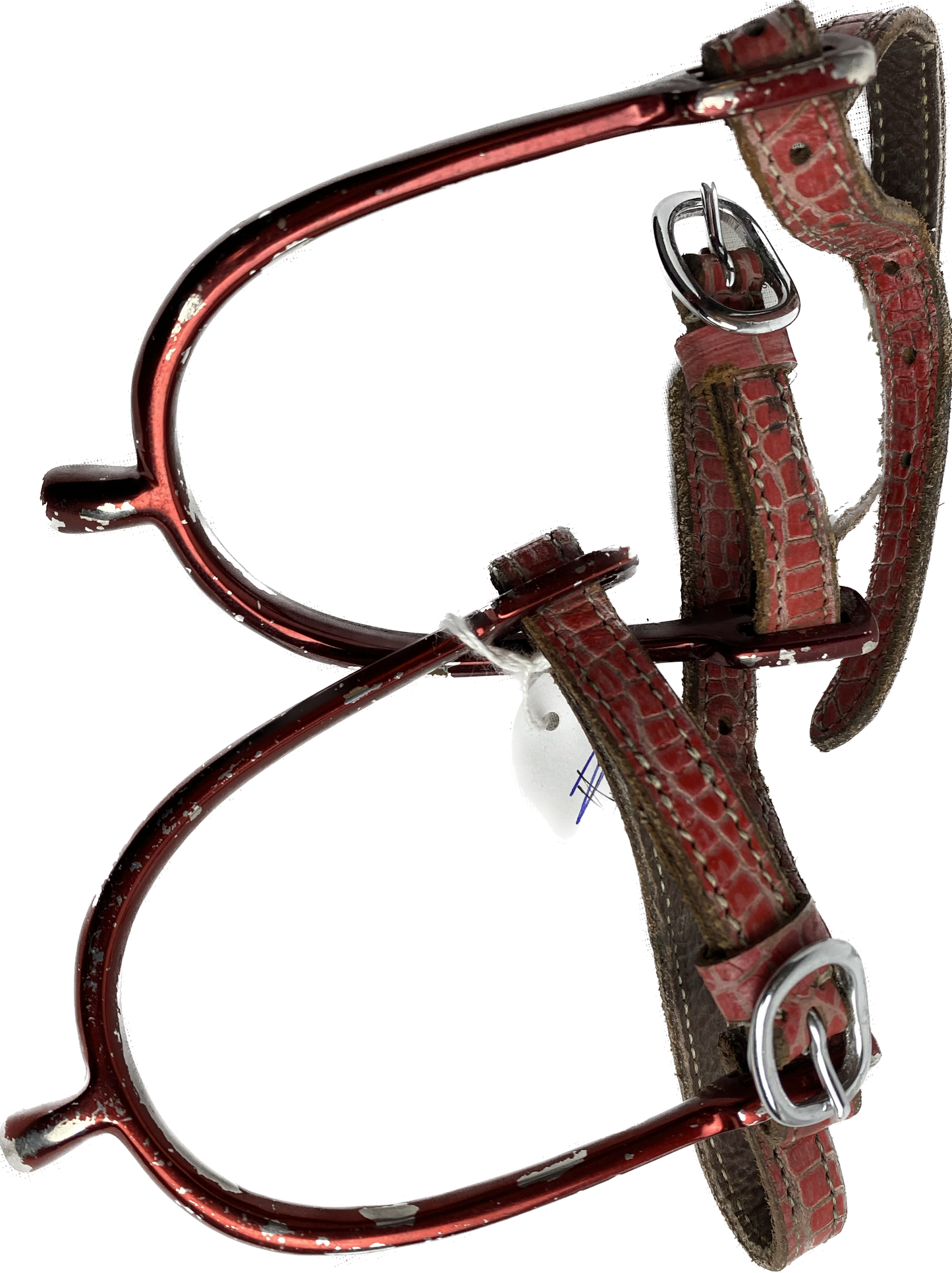 Spurs with spur straps