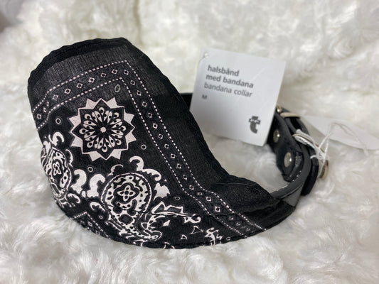 Dog collar with bandana | M
