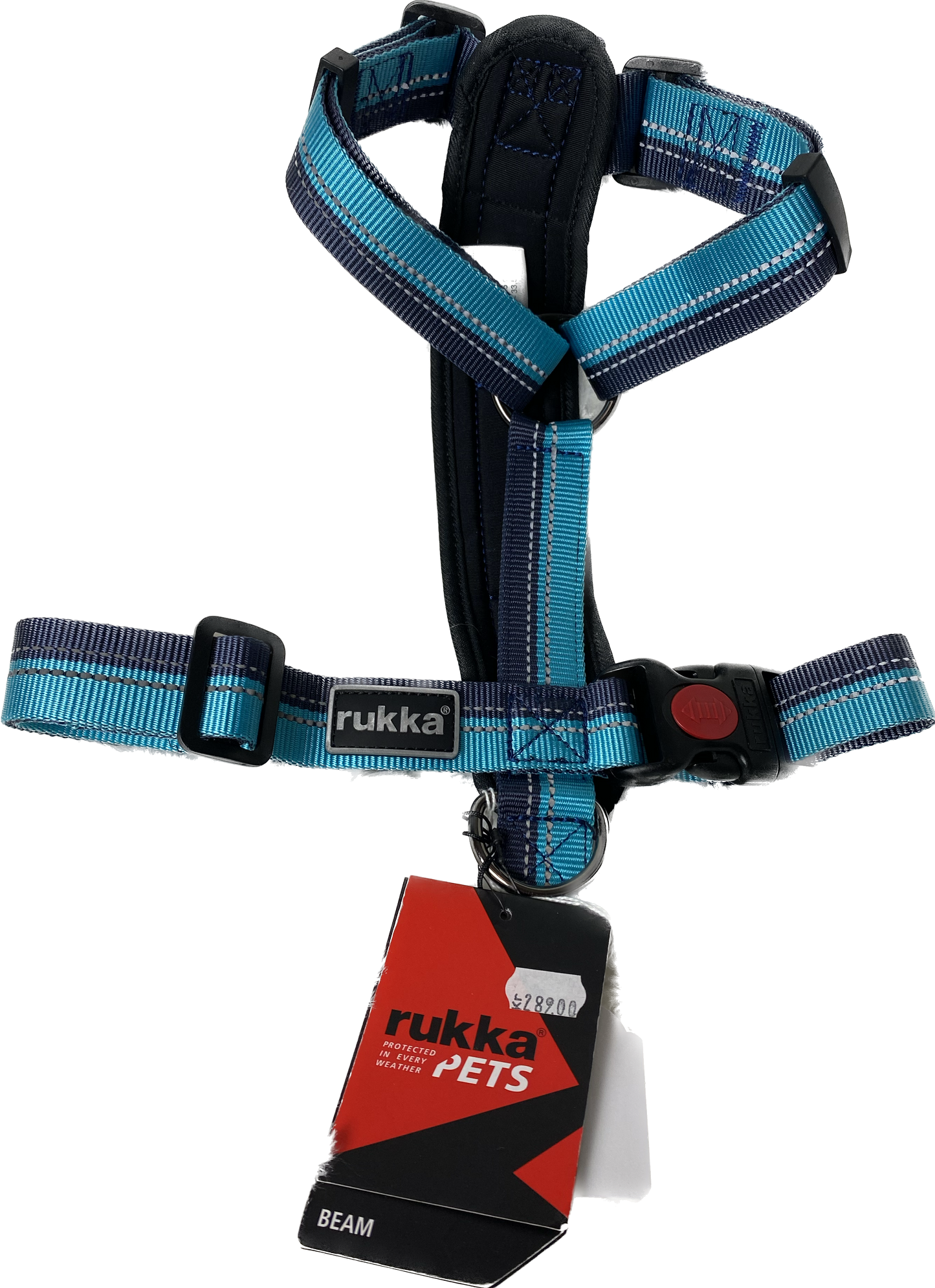 Dog harness with reflector | Rukka