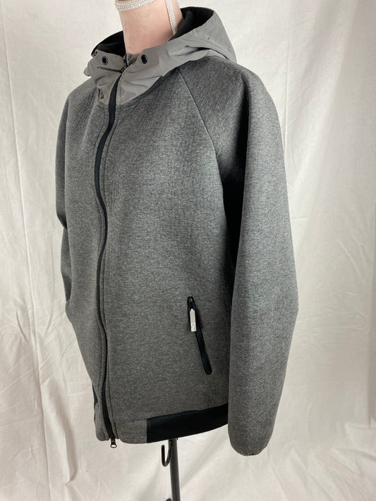 Hoodie with hood in reflective fabric | CRW
