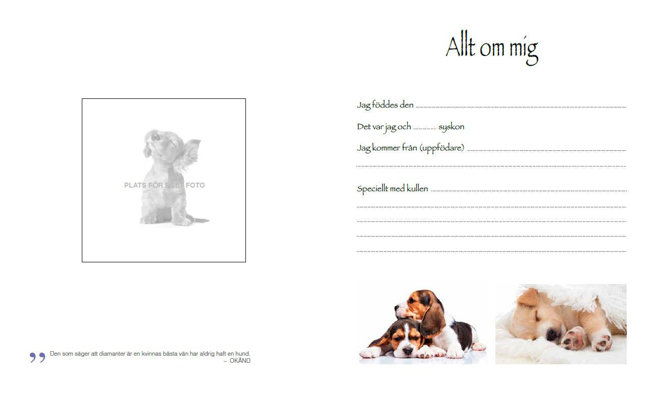 Bok | Mitt härliga hundliv - Equi ReUse Sweden AB