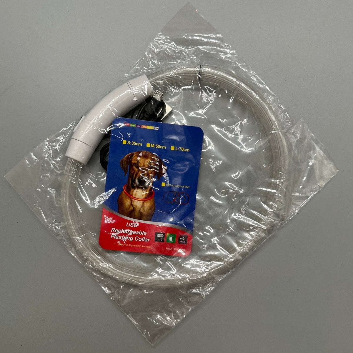 Hundhalsband med LED-ljus | Pet Safety
