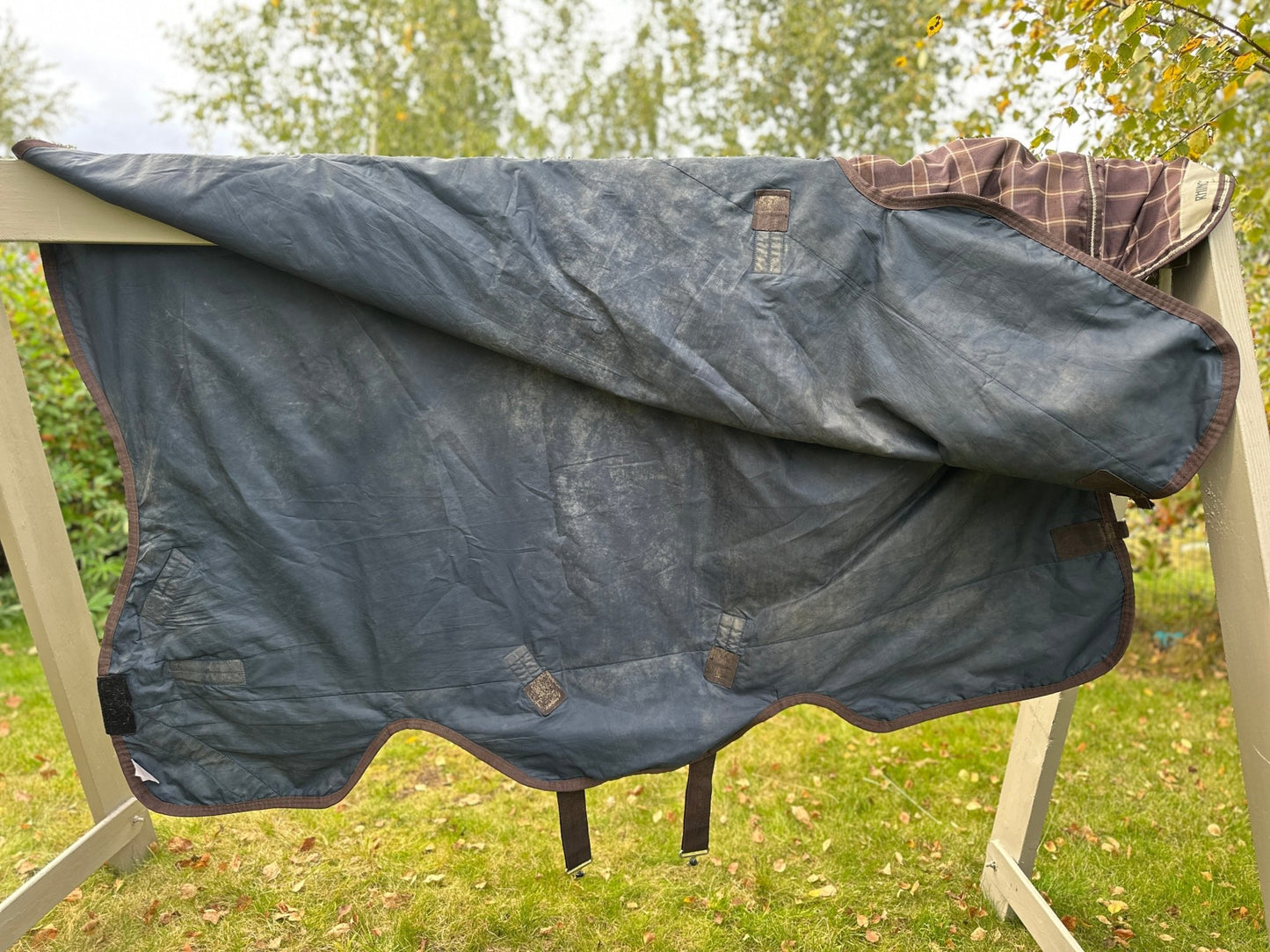 Regntäcke 0g | 115 | Horseware Rhino Wug Turnout Lite - Equi ReUse Sweden AB