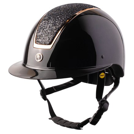 Ridhjälm | S (50-54) | Hansbo Sport HS MIPS Vision Golden Chrome - Ridhjälm - Equi ReUse Sweden AB