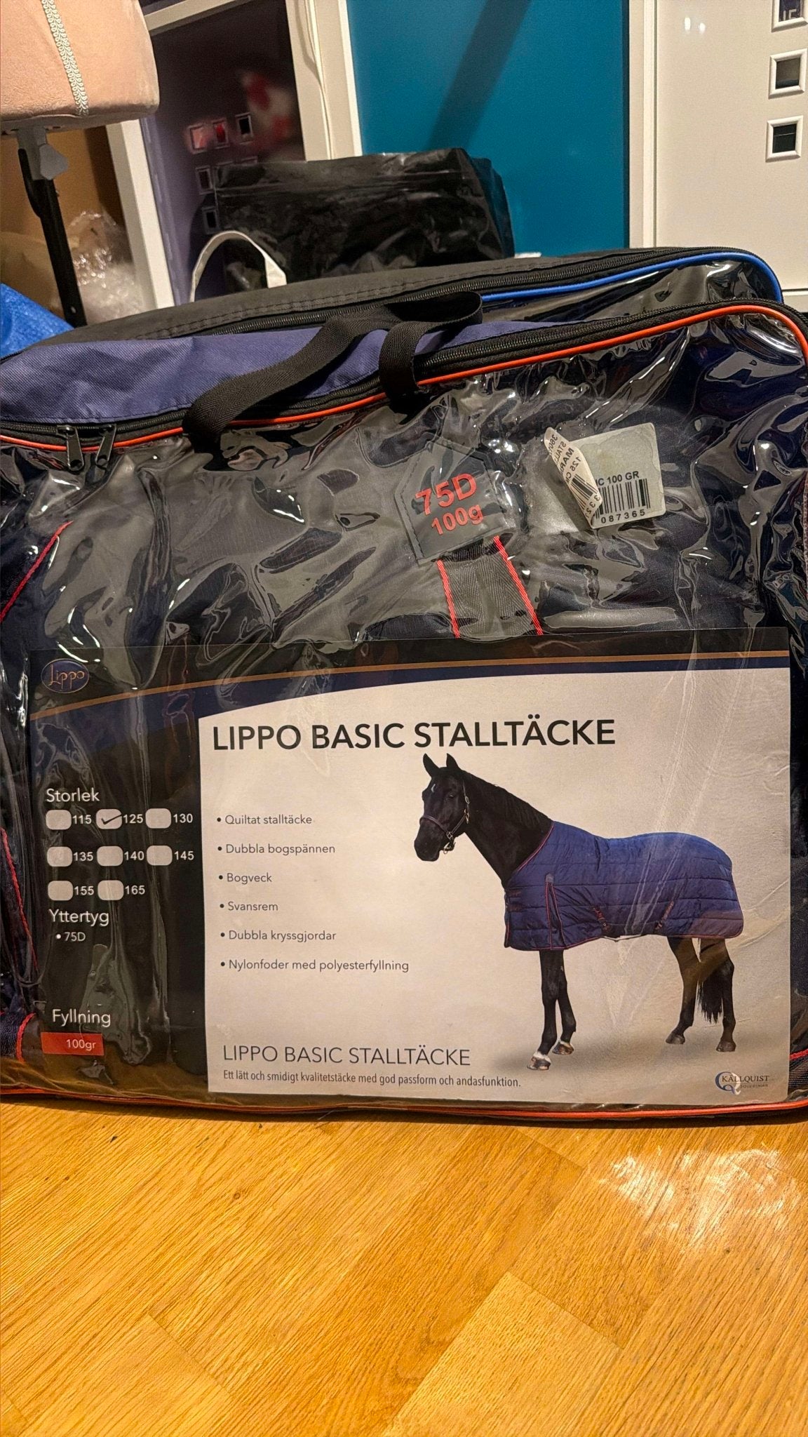 Stalltäcke 100g | 125 | Lippo Basic - Equi ReUse Sweden AB