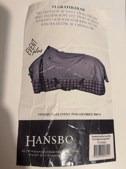 Vintertäcke 300g | 125 | Hansbo Event Plus