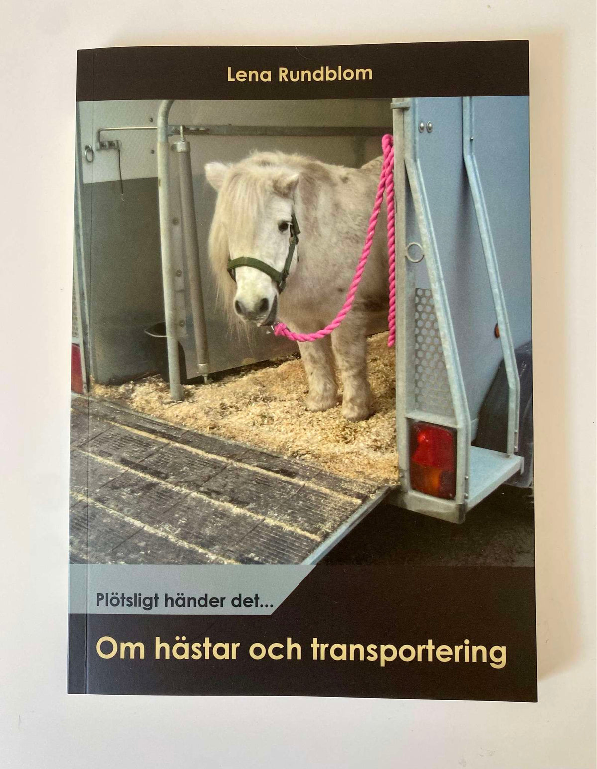 Plötsligt händer det... Om hästar och transportering av Lena Rundblom
