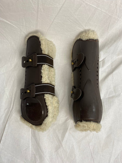 Benskydd med ull | Trinity - Equi ReUse Sweden AB