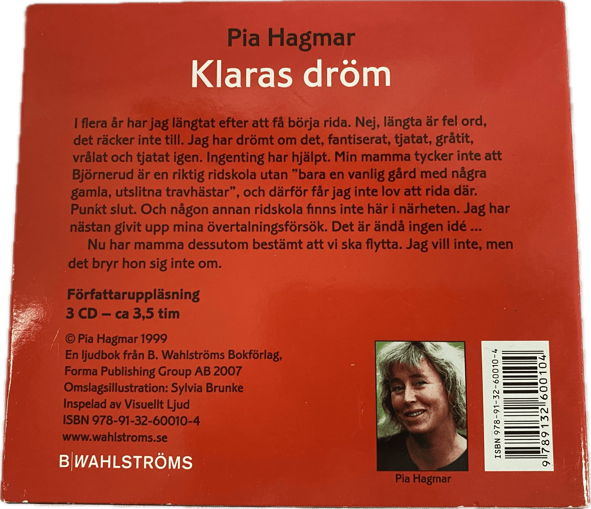 CD - bok Klaras Dröm - Equi ReUse Sweden AB