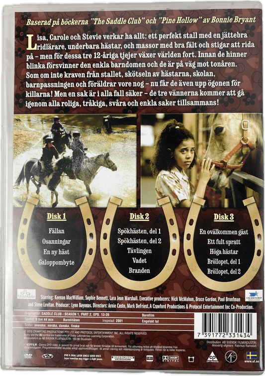 DVD - serie Stallkompisar Säsong 1 Del 2 - Equi ReUse Sweden AB