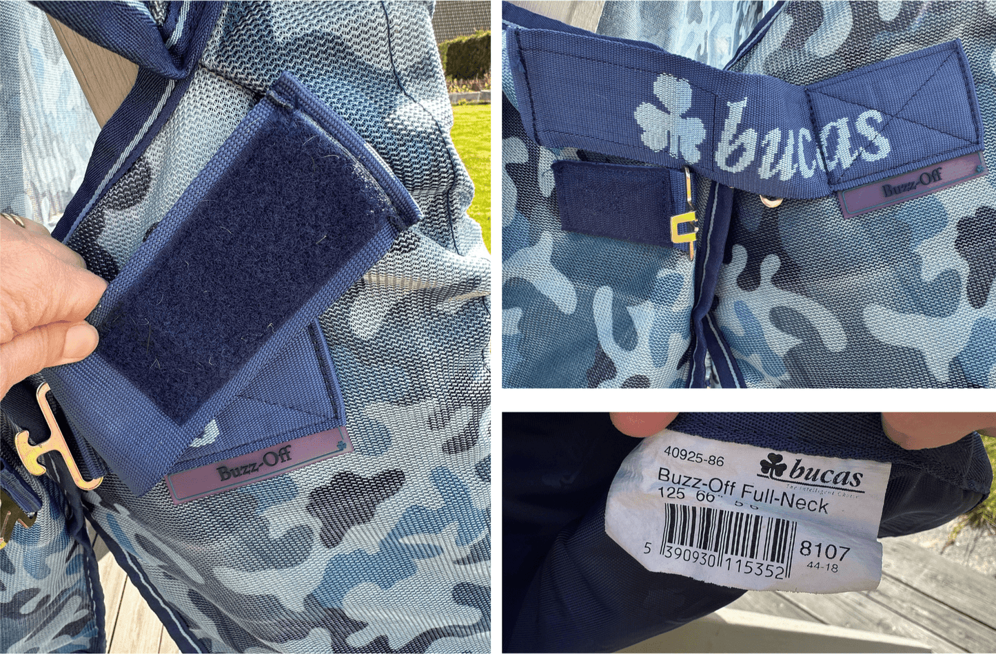 Flugtäcke | 125 | Bucas Buzz - Off - Equi ReUse Sweden AB