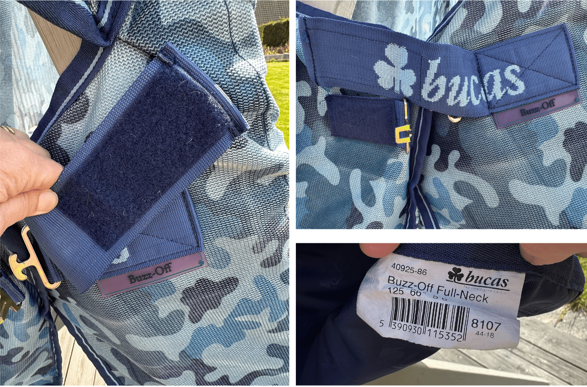 Flugtäcke | 125 | Bucas Buzz - Off - Equi ReUse Sweden AB