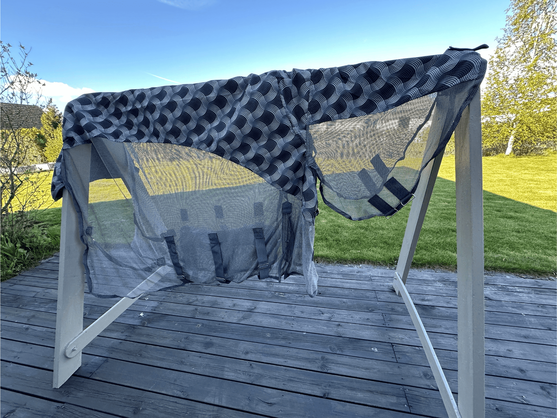 Flugtäcke med regnskydd | 135 | Globus Sport - Equi ReUse Sweden AB