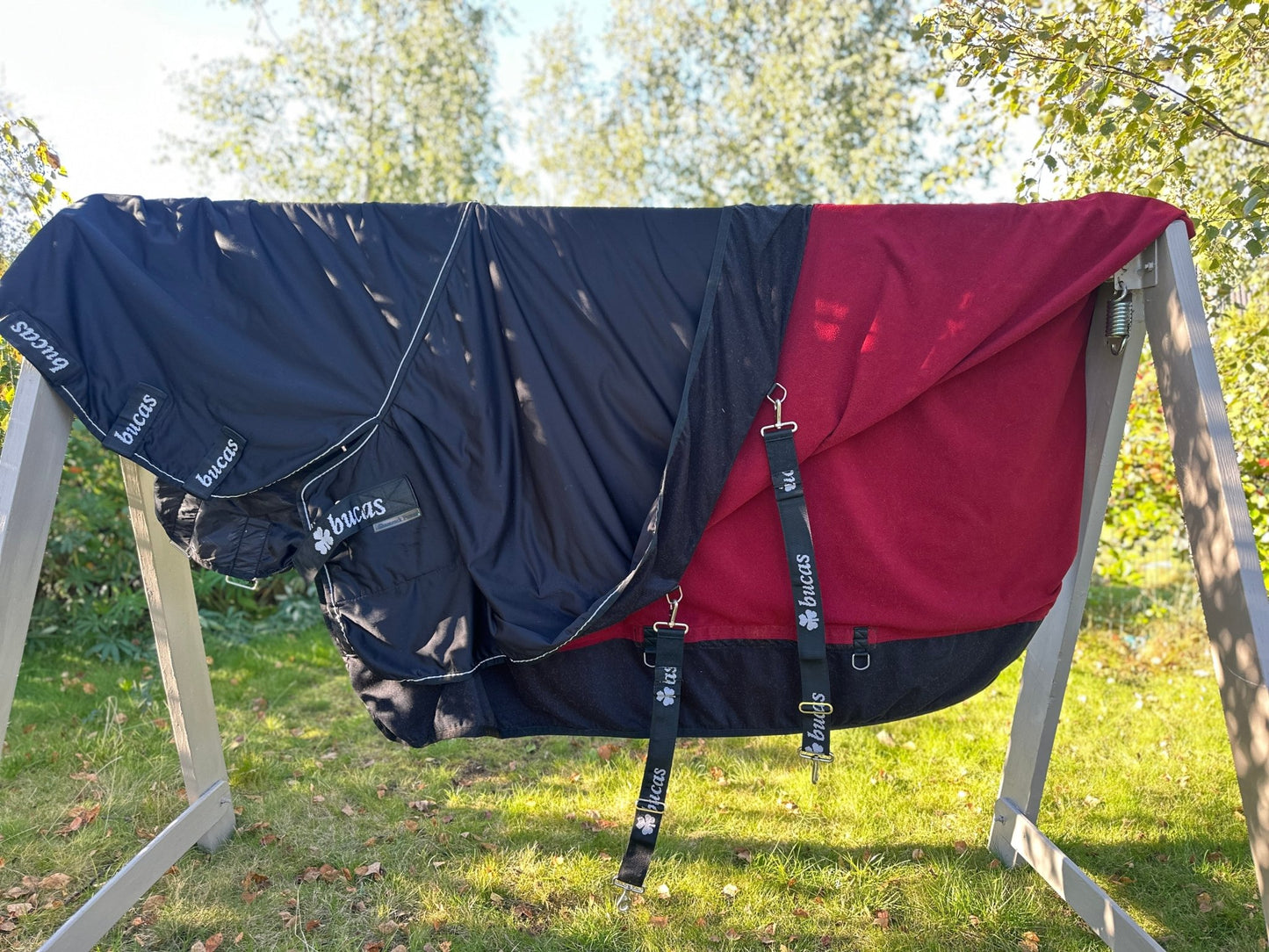 Funktionstäcke | 140 | Bucas Shamrock Power Full Neck - Equi ReUse Sweden AB