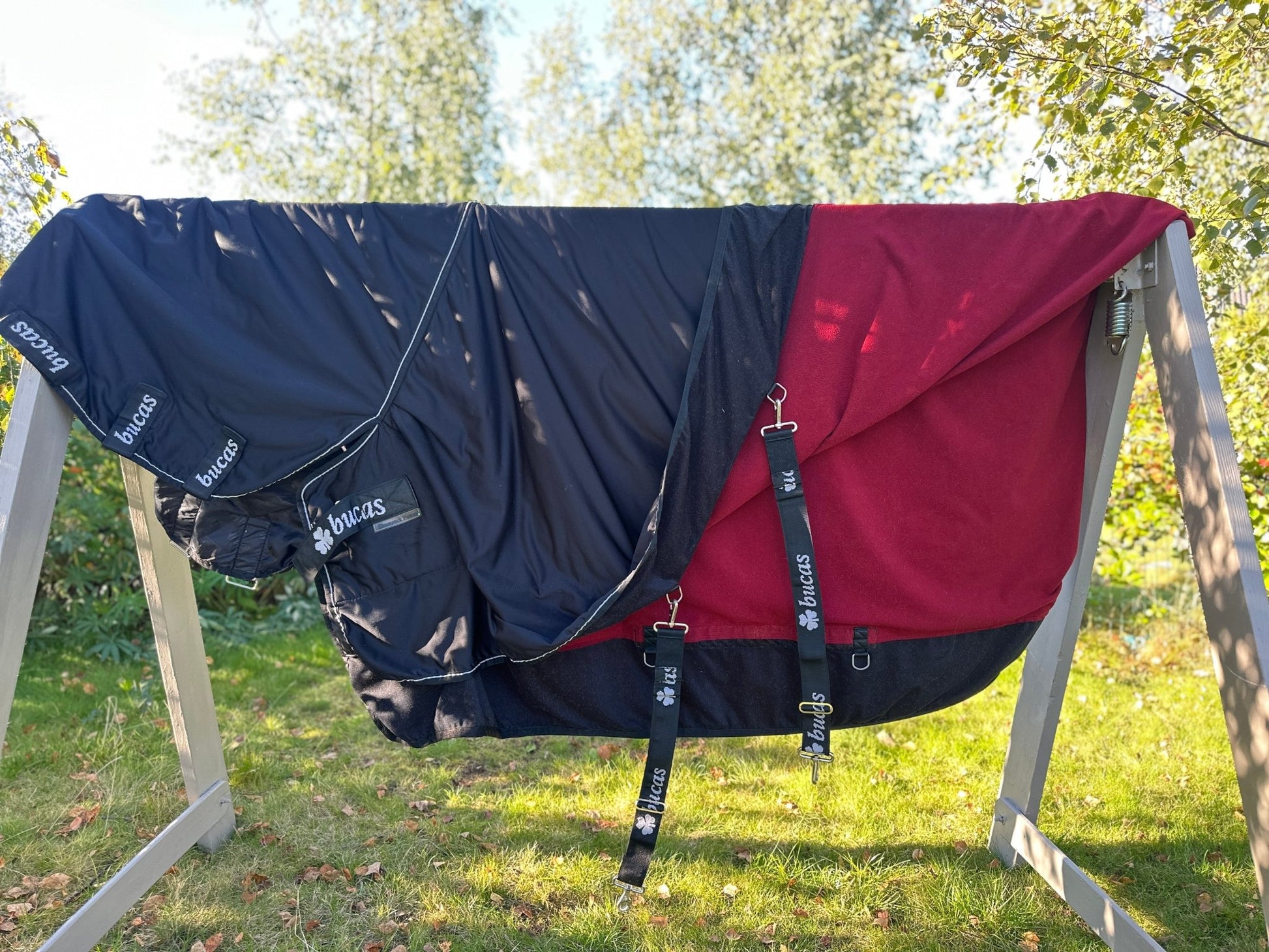 Funktionstäcke | 140 | Bucas Shamrock Power Full Neck - Equi ReUse Sweden AB