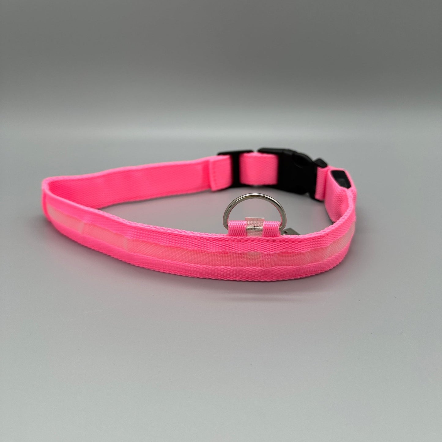 Hundhalsband med LED - ljus med fast och blinkande sken - Halsband - Equi ReUse Sweden AB