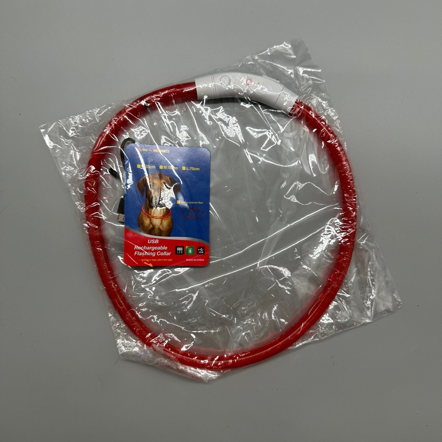 Hundhalsband med LED - ljus | Pet Safety - Halsband - Equi ReUse Sweden AB