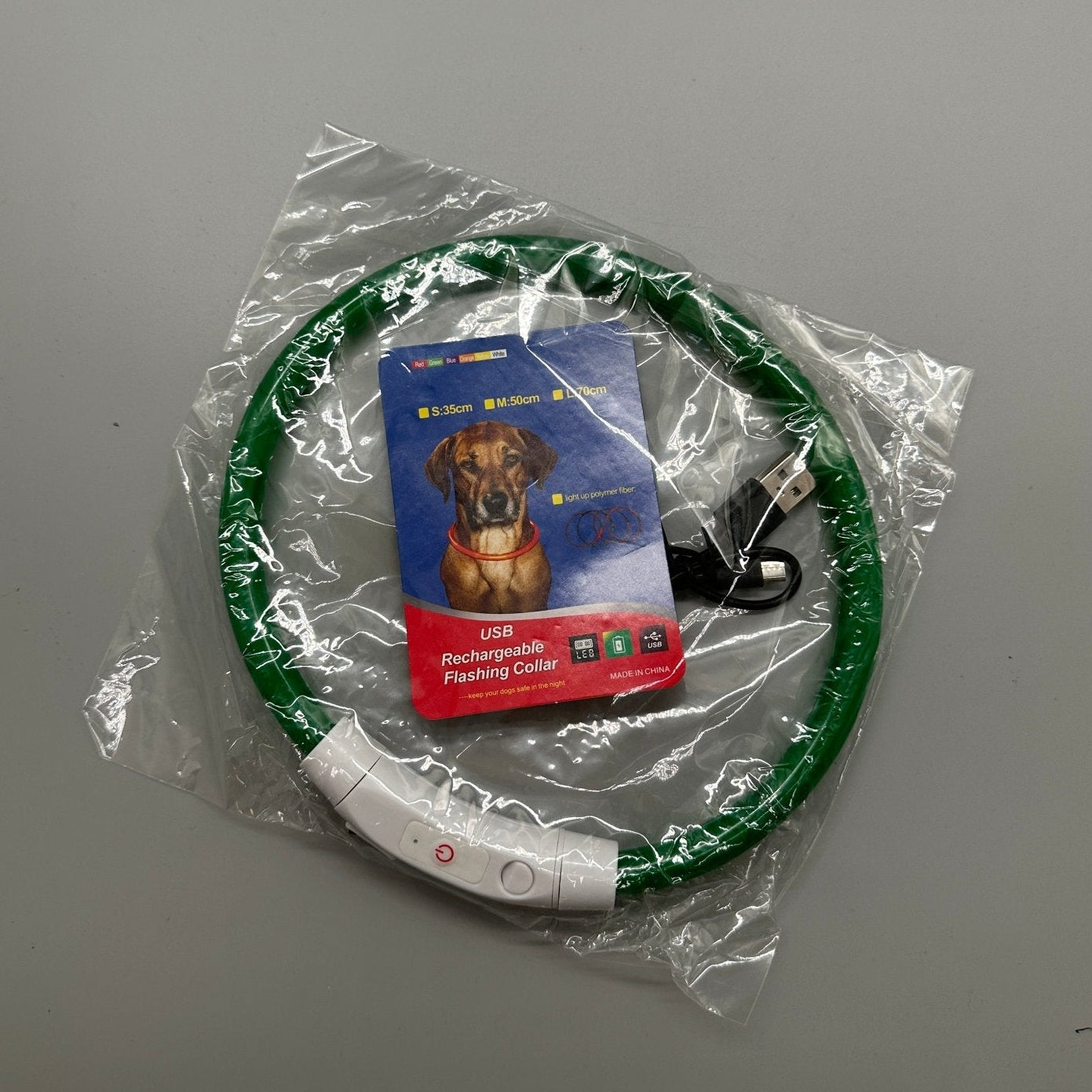 Hundhalsband med LED - ljus | Pet Safety - Halsband - Equi ReUse Sweden AB