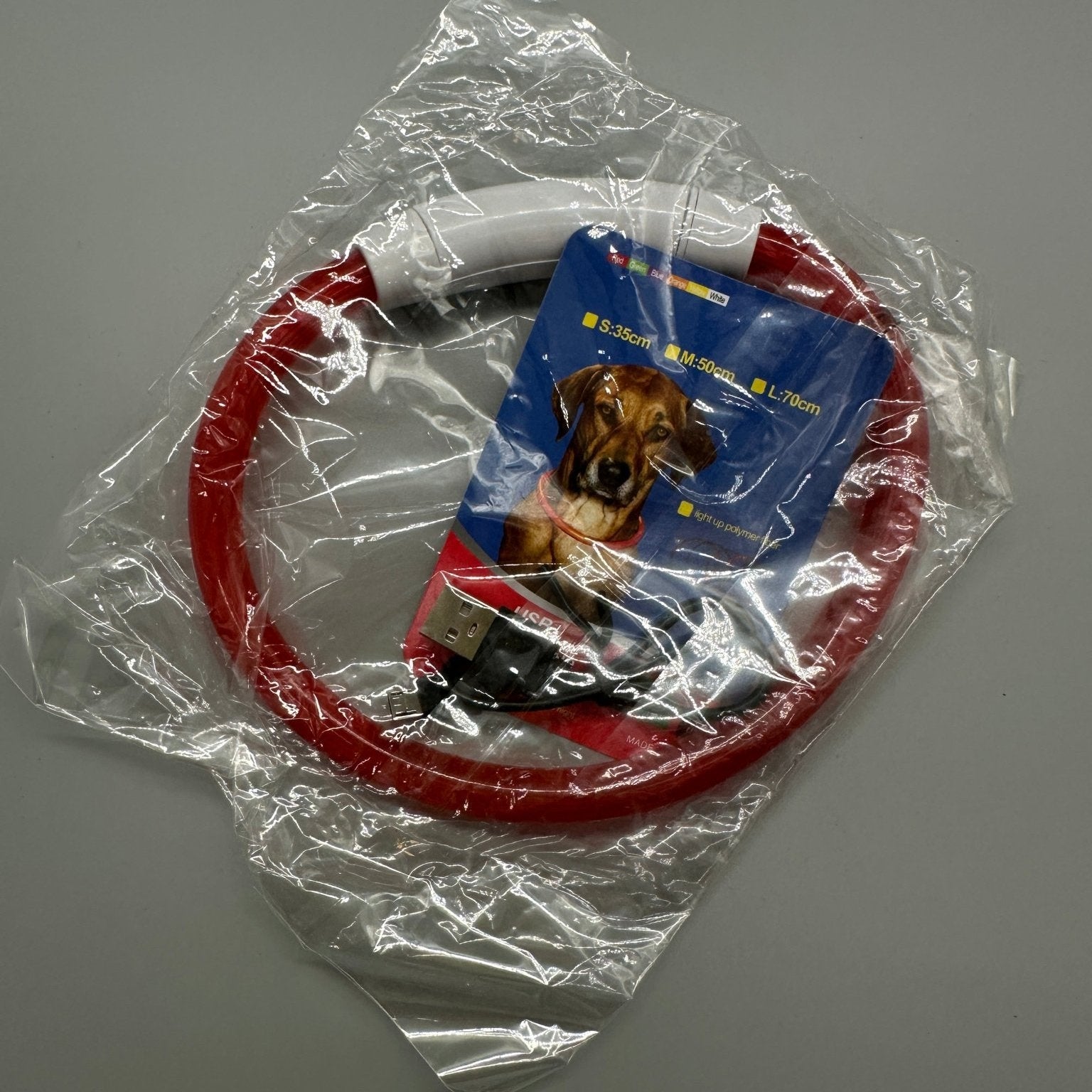 Hundhalsband med LED - ljus | Pet Safety - Halsband - Equi ReUse Sweden AB