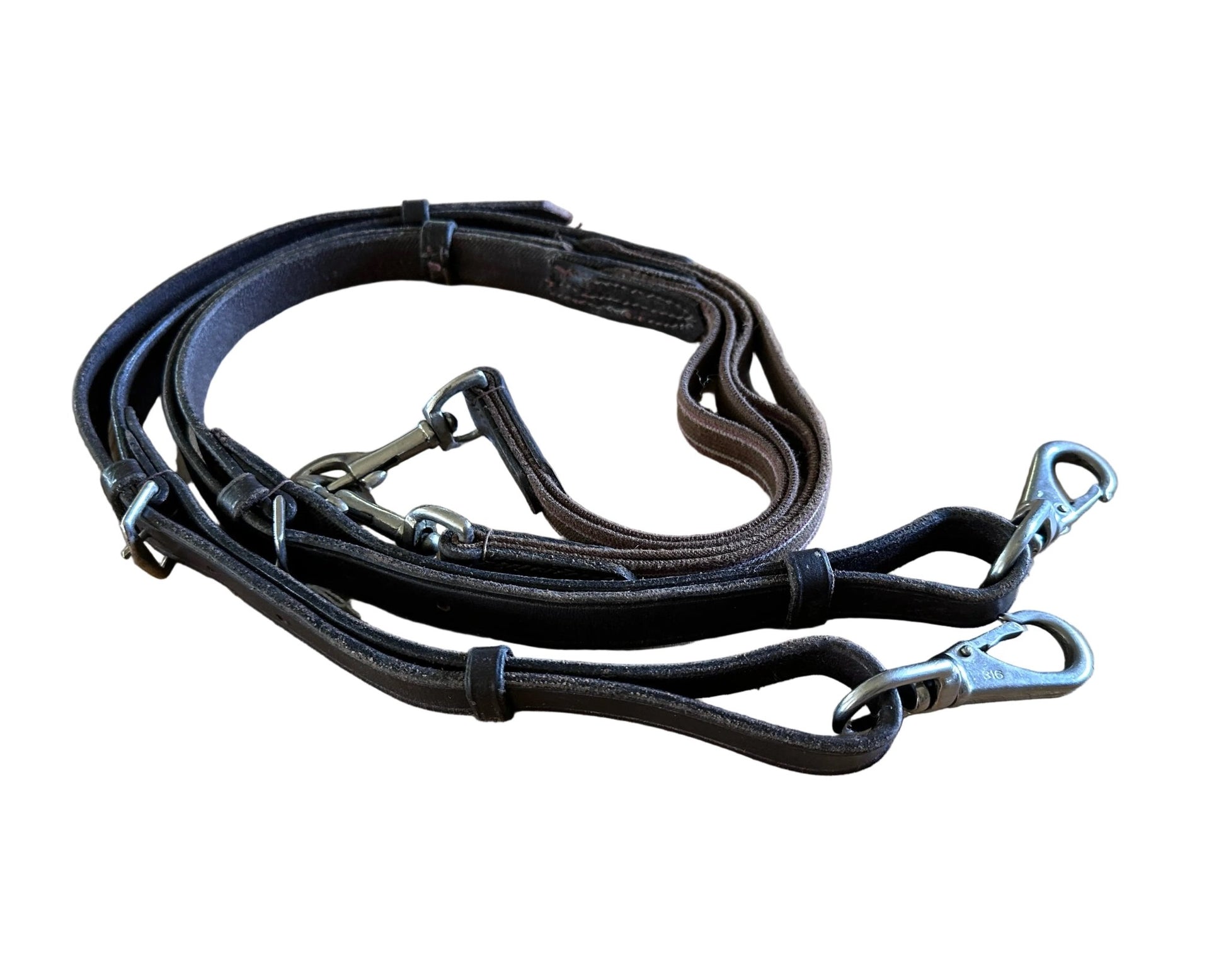 Inspänningstyglar med resårband - Hjälptygel, förbygel, martingal - Equi ReUse Sweden AB