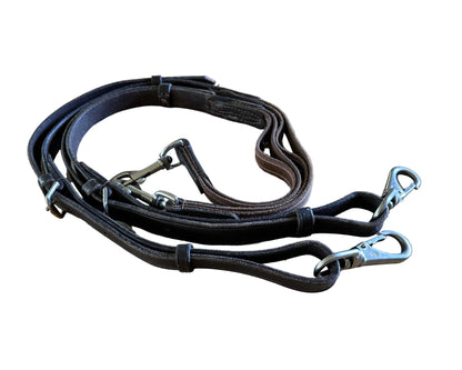Inspänningstyglar med resårband - Hjälptygel, förbygel, martingal - Equi ReUse Sweden AB