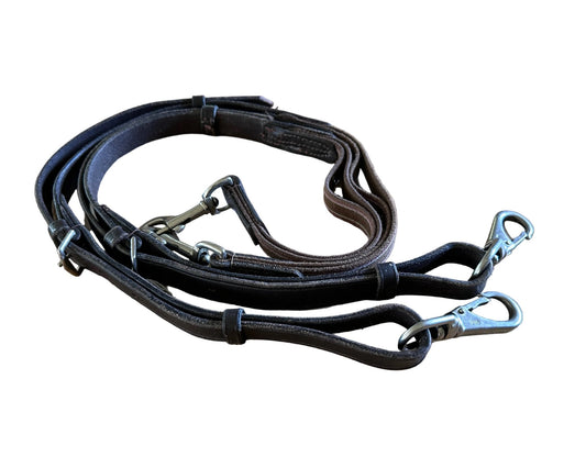 Inspänningstyglar med resårband - Hjälptygel, förbygel, martingal - Equi ReUse Sweden AB