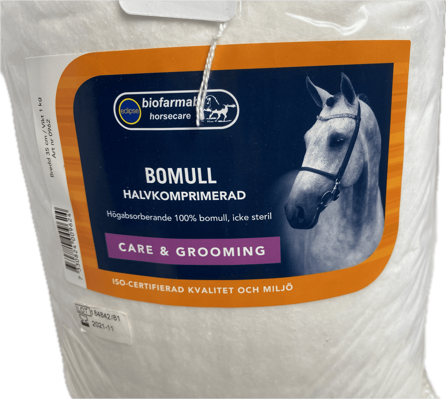 Medicinsk Bomull | Eclipse Biofarmab - Equi ReUse Sweden AB