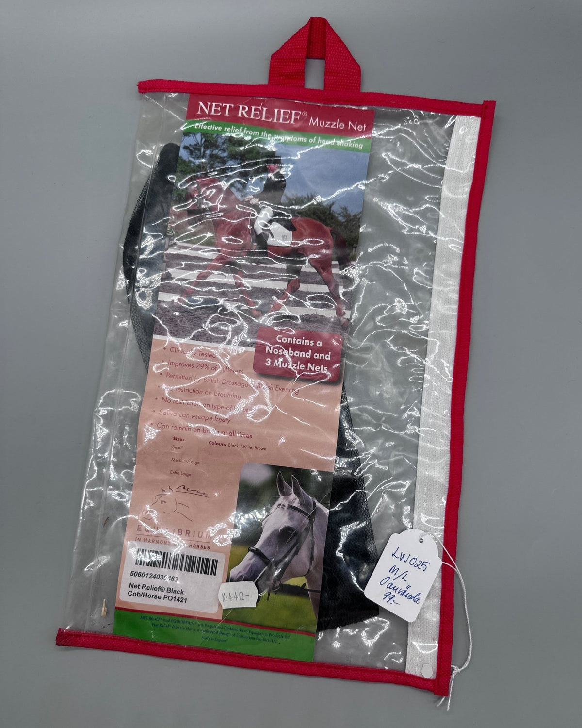Nosnät Net Relief Muzzle net | M/L | Equilibrium - Tillbehör & reservdelar - Equi ReUse Sweden AB