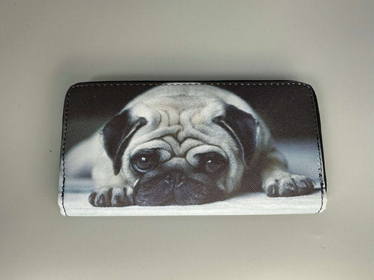 Plånbok hundmotiv Mops - Equi ReUse Sweden AB
