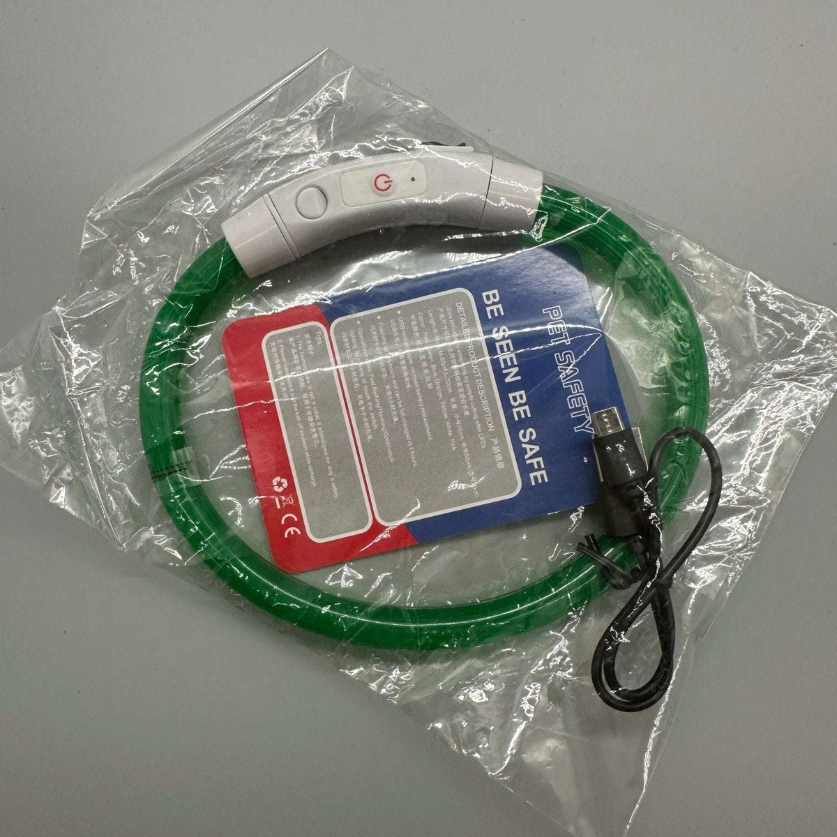 Hundhalsband med LED-ljus | Pet Safety