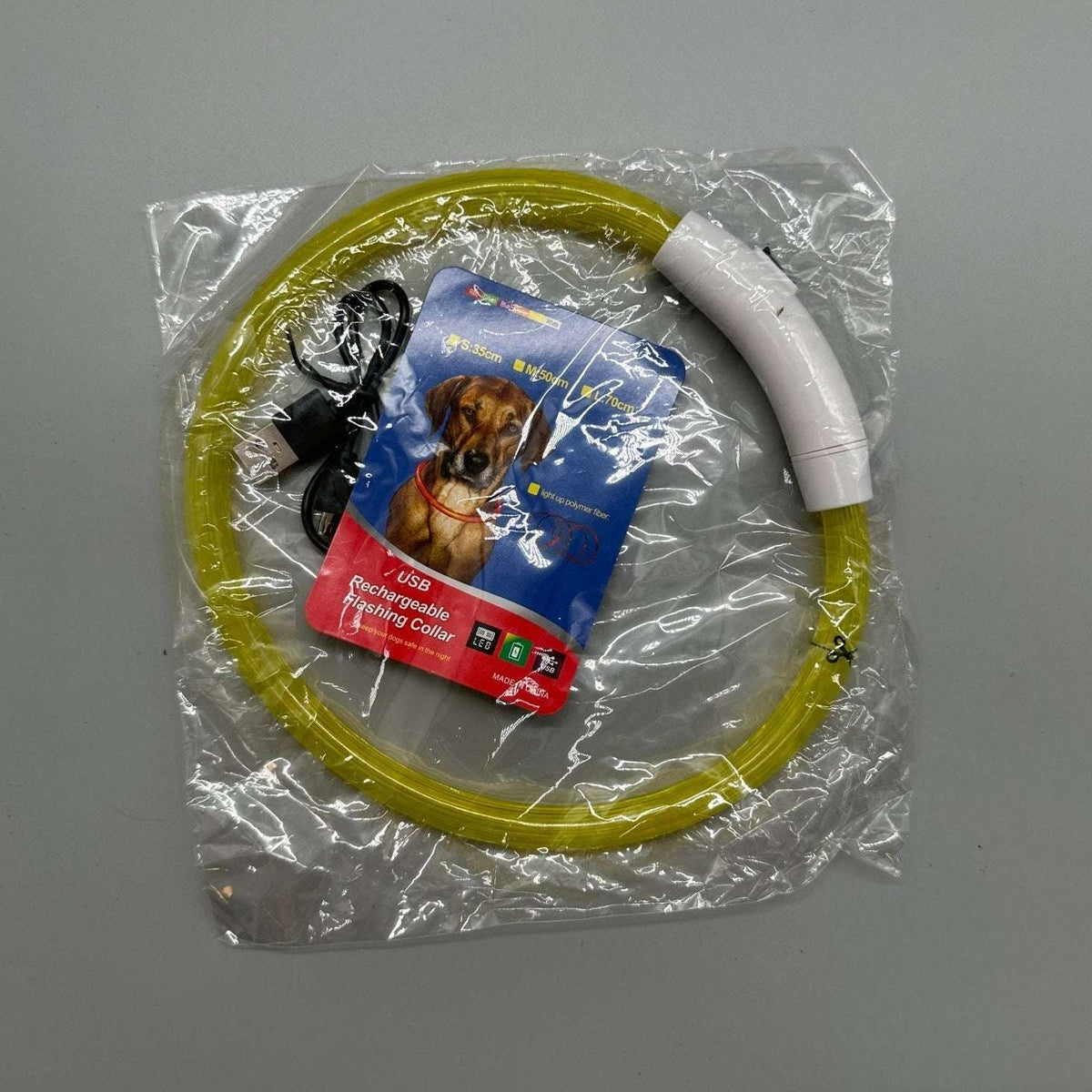 Hundhalsband med LED-ljus | Pet Safety