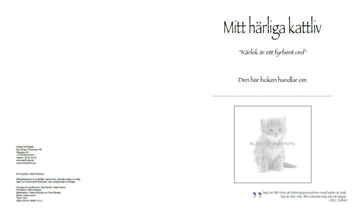 Bok | Mitt härliga kattliv