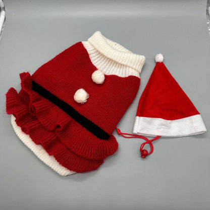 Julklänning & luva för hund | H&M
