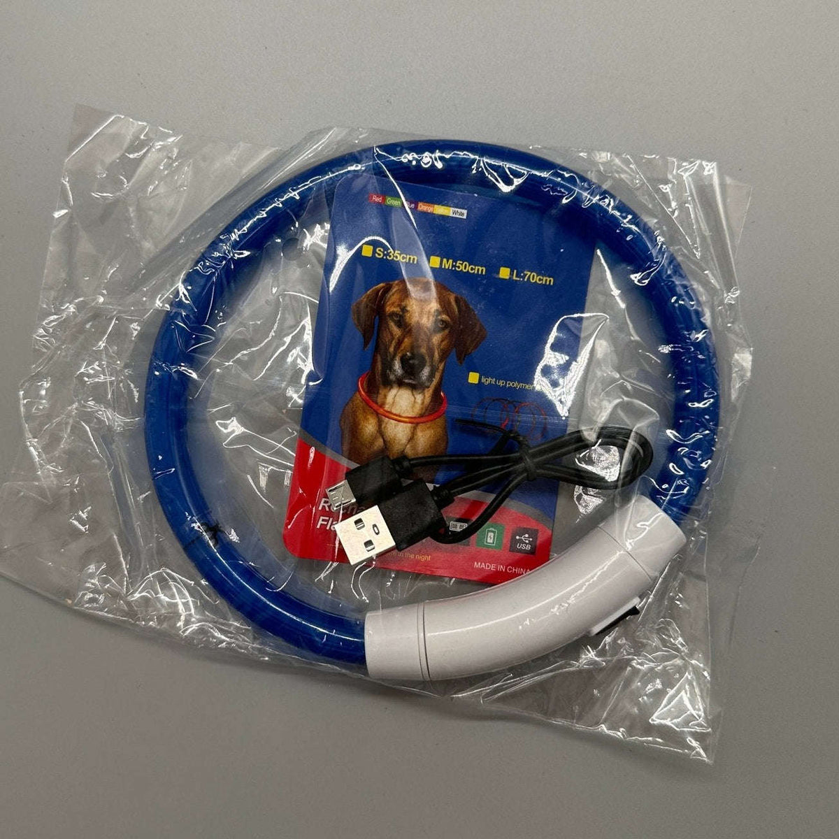 Hundhalsband med LED-ljus | Pet Safety