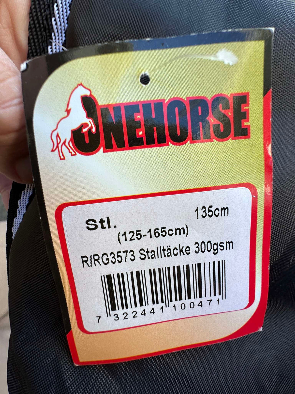Stalltäcke 300g, stl 135, OneHorse