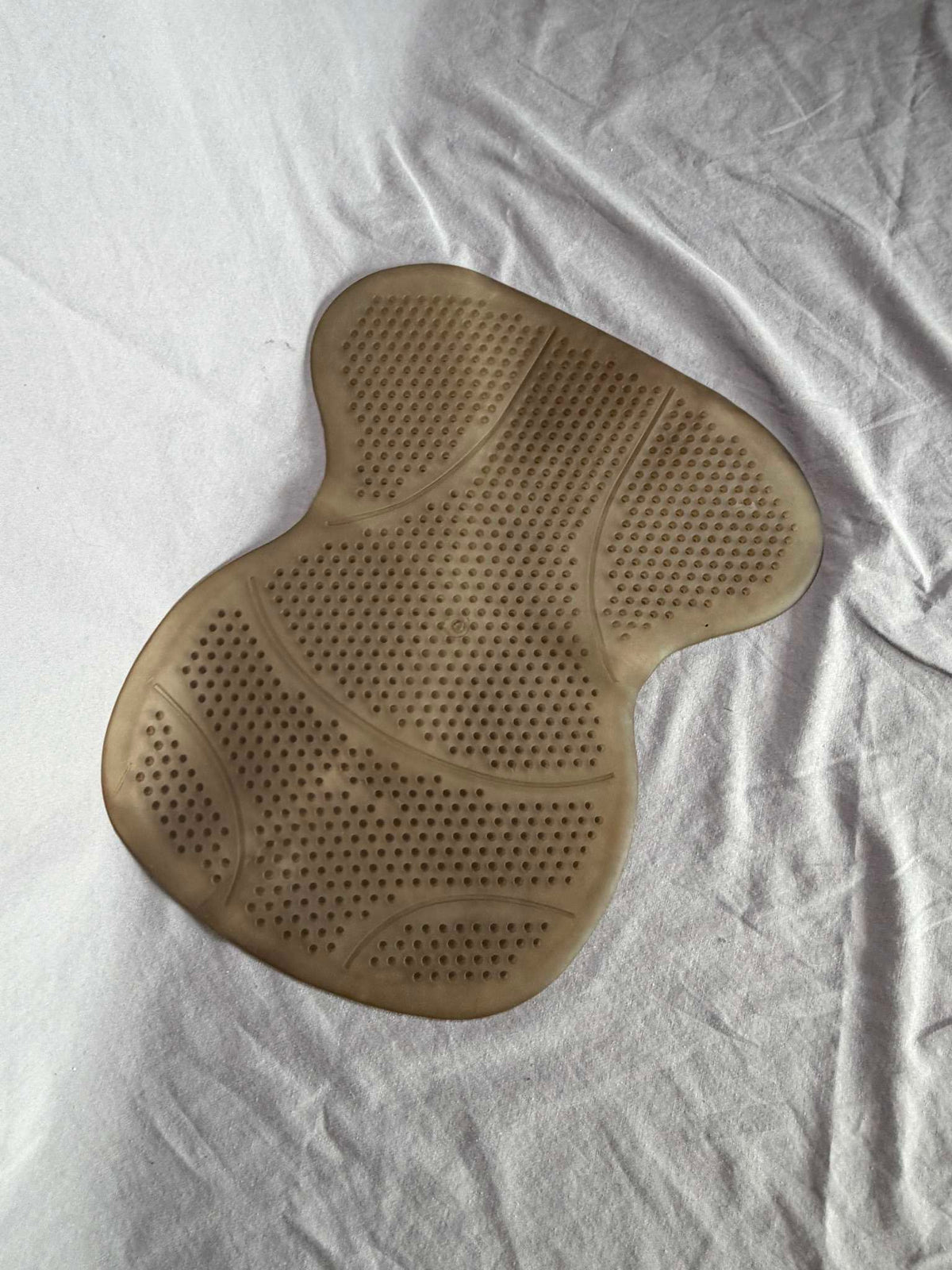 Beige Gelpadd Sadelpaddar