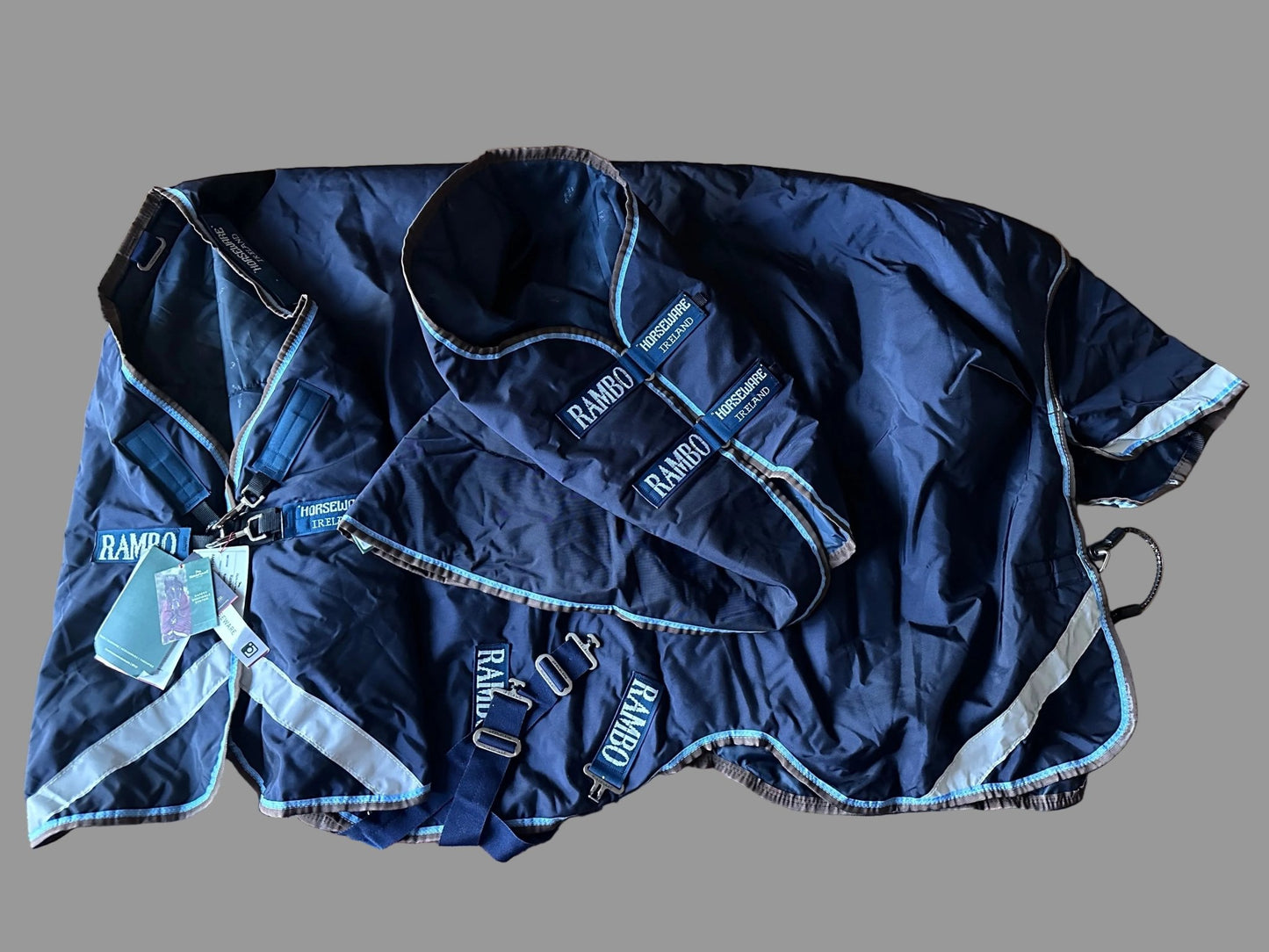 Rambo Turnout Plus 100g | 125 | Horseware Rambo - Regntäcke - Equi ReUse Sweden AB