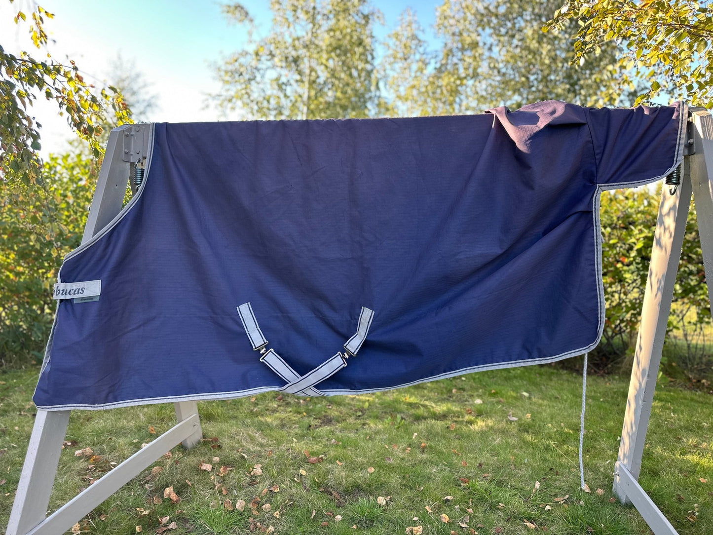 Regntäcke 0 g | 145 | Bucas Freedom Turnout Lite 0g - Equi ReUse Sweden AB