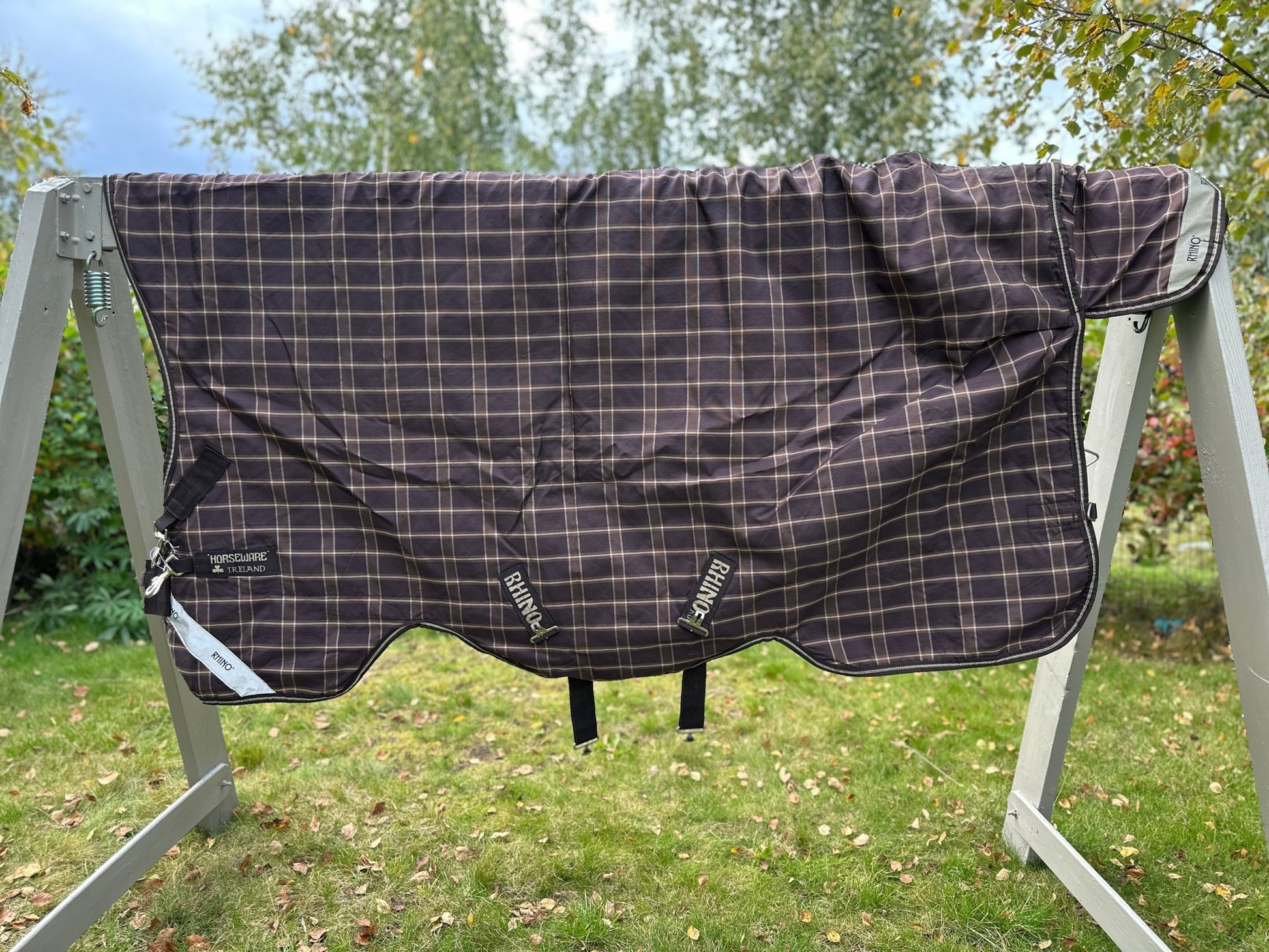 Regntäcke 0g | 115 | Horseware Rhino Wug Turnout Lite - Equi ReUse Sweden AB