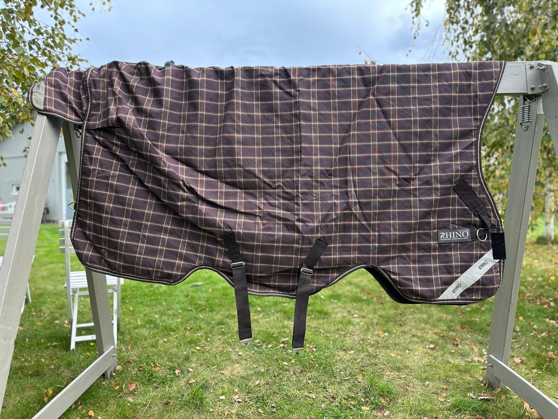 Regntäcke 0g | 115 | Horseware Rhino Wug Turnout Lite - Equi ReUse Sweden AB