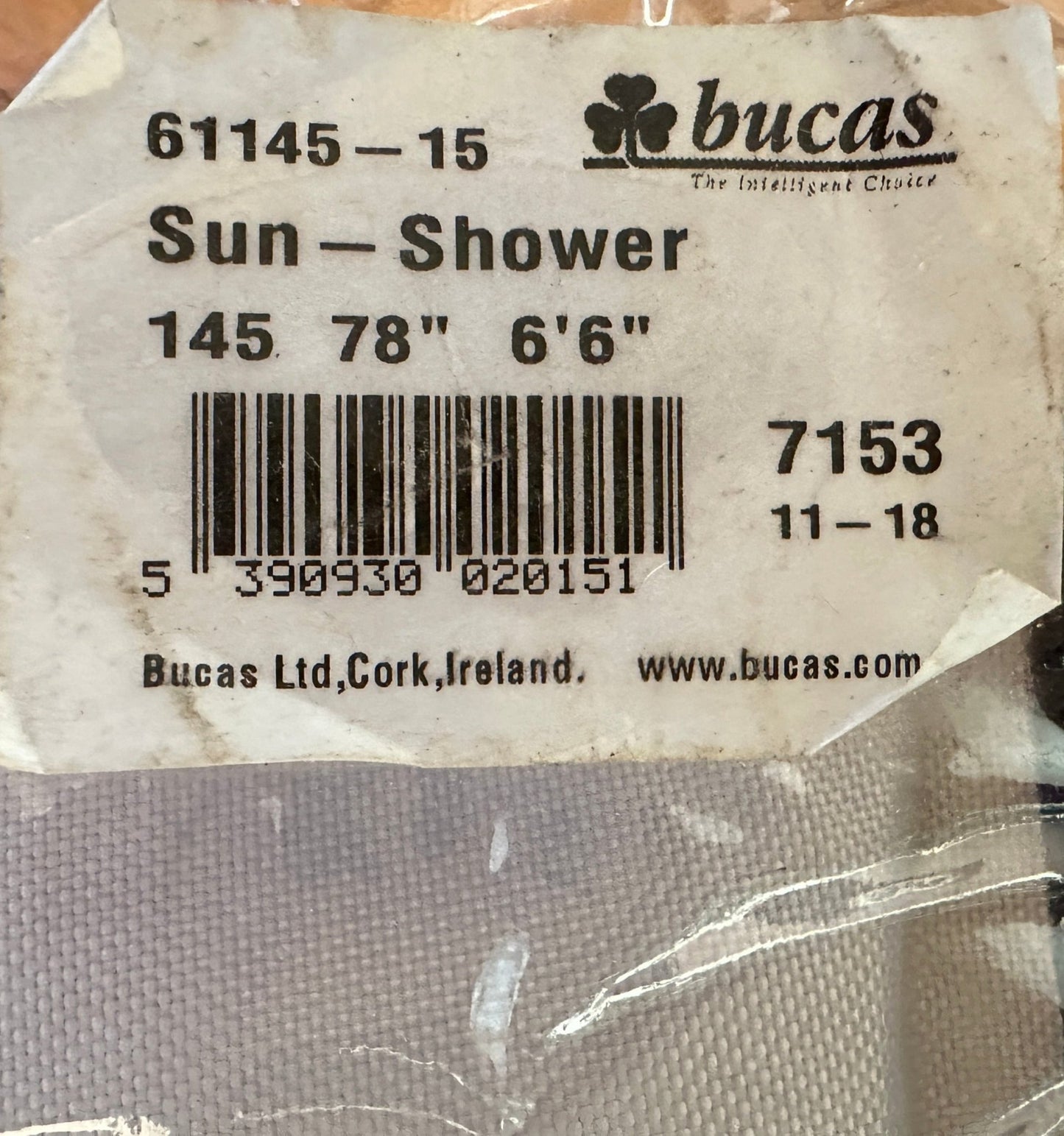 Regntäcke 0g | 125 & 145 | Bucas Sun Shower - Equi ReUse Sweden AB